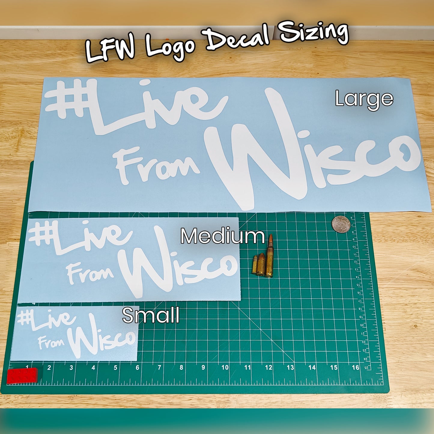 Full Color LFW Logo Decal