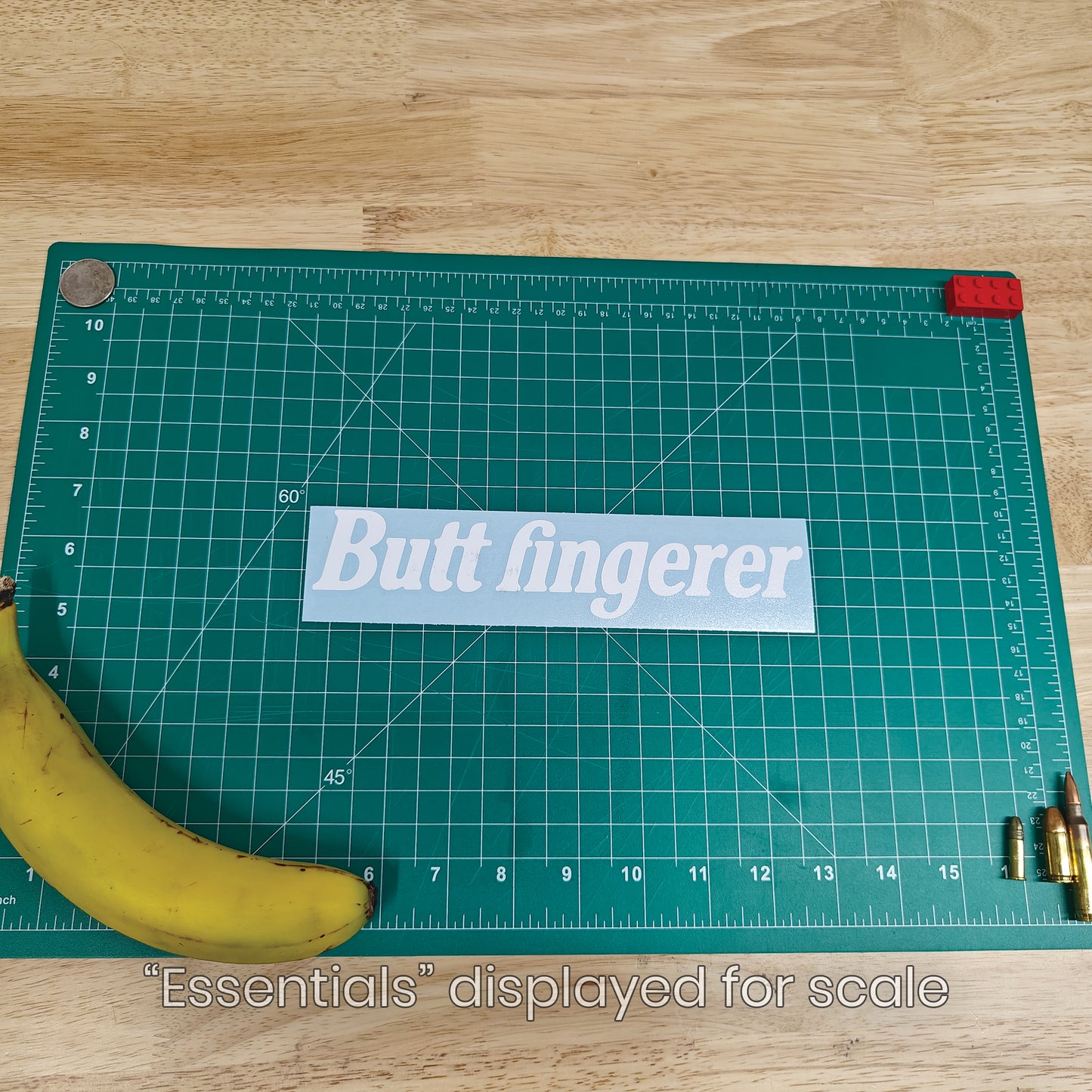 Butt Fingerer Decal
