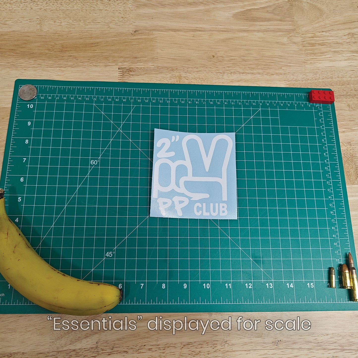 2 Inch PP Club Decal