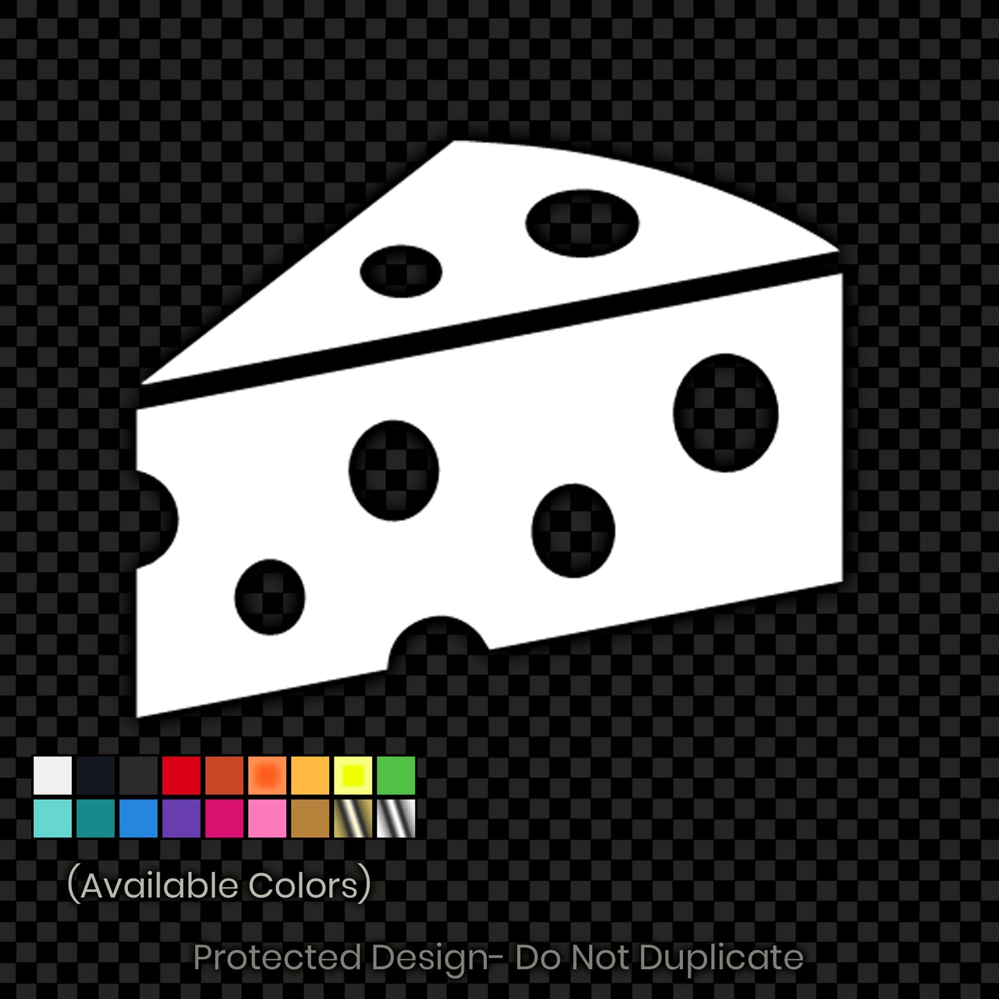 Cheese Decal