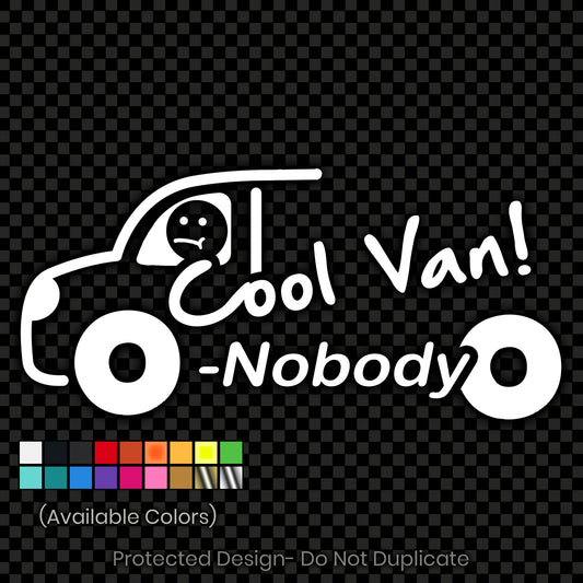 Cool Van Decal
