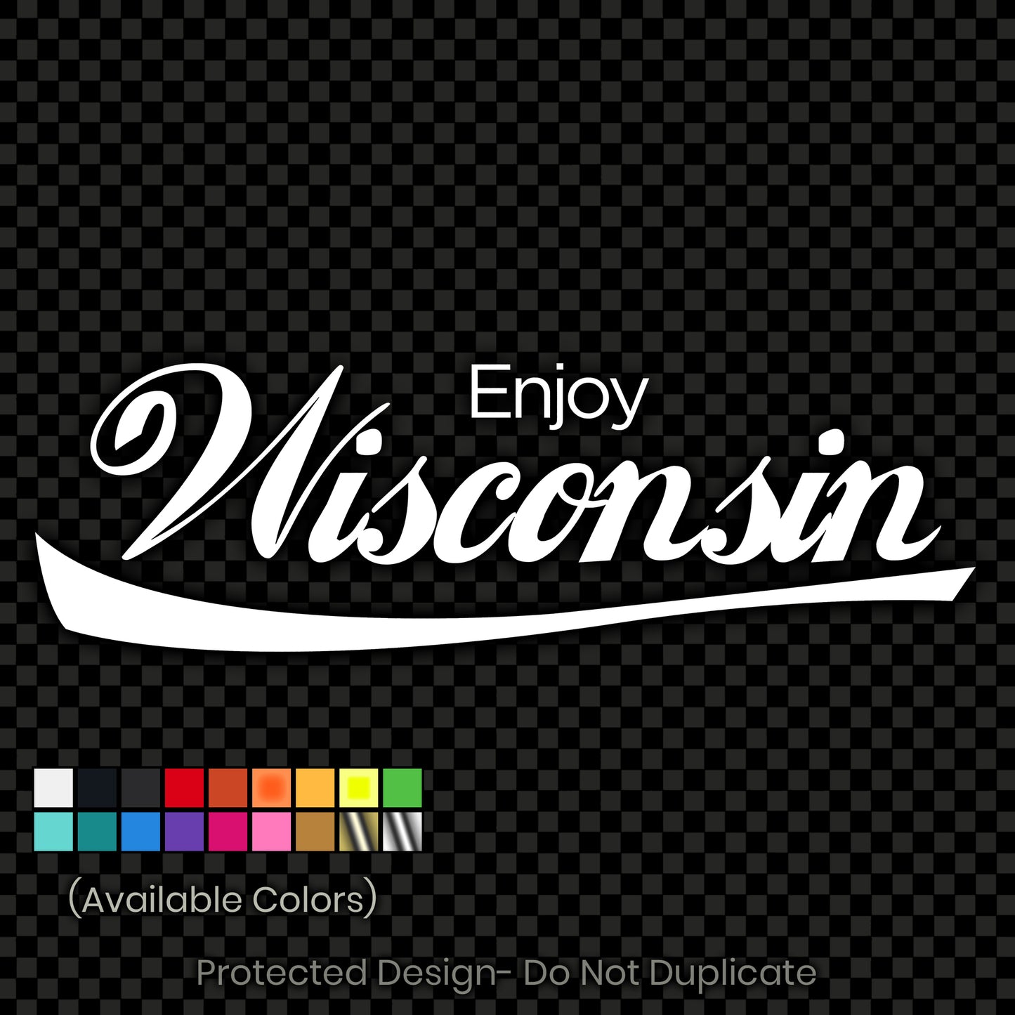 Enjoy Wisconsin Decal