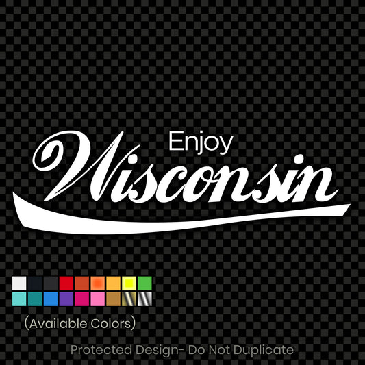 Enjoy Wisconsin Decal