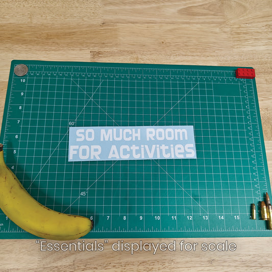 Room For Activities Decal