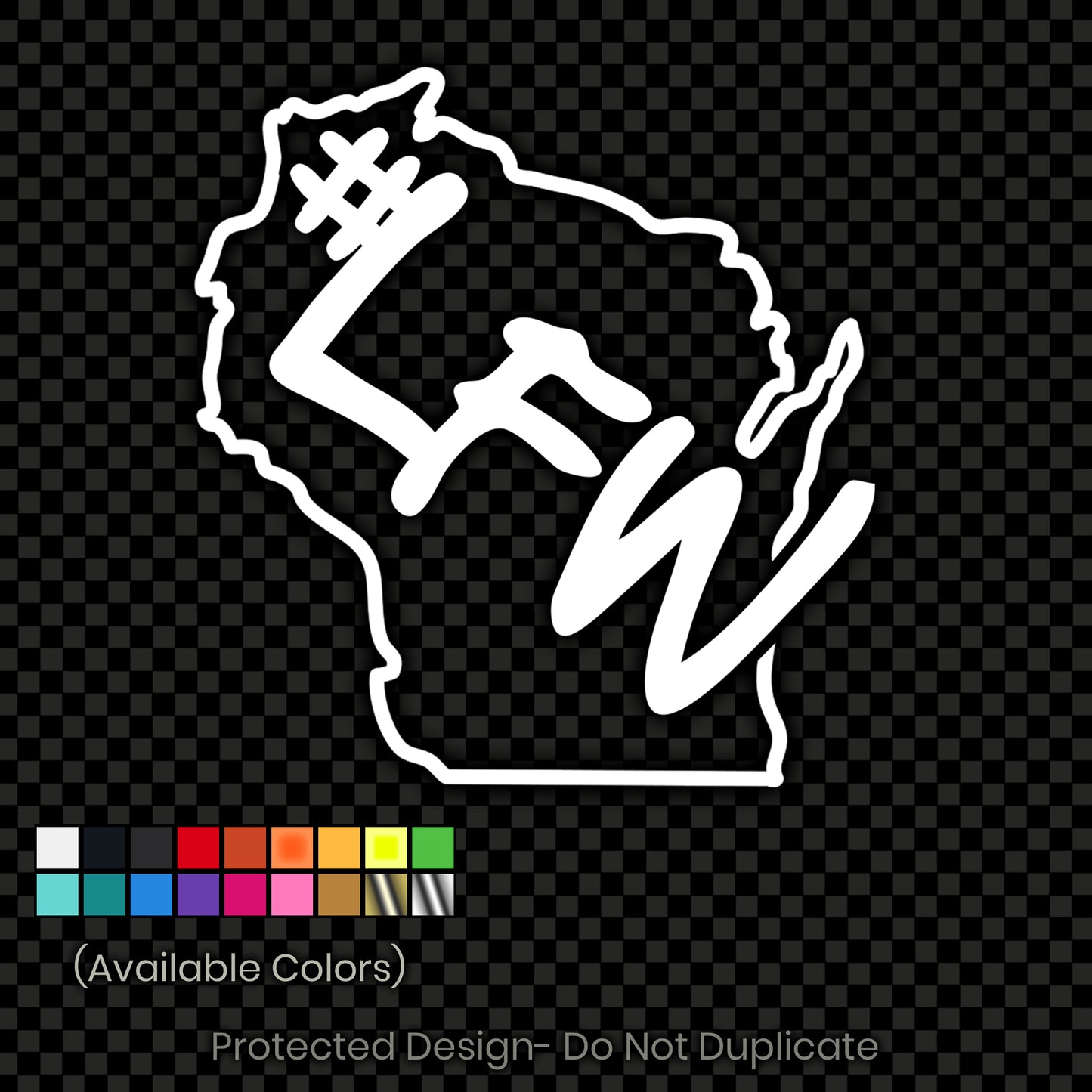 LFW State Logo Decal