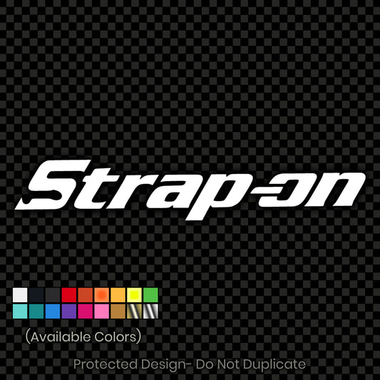 Strap On Decal