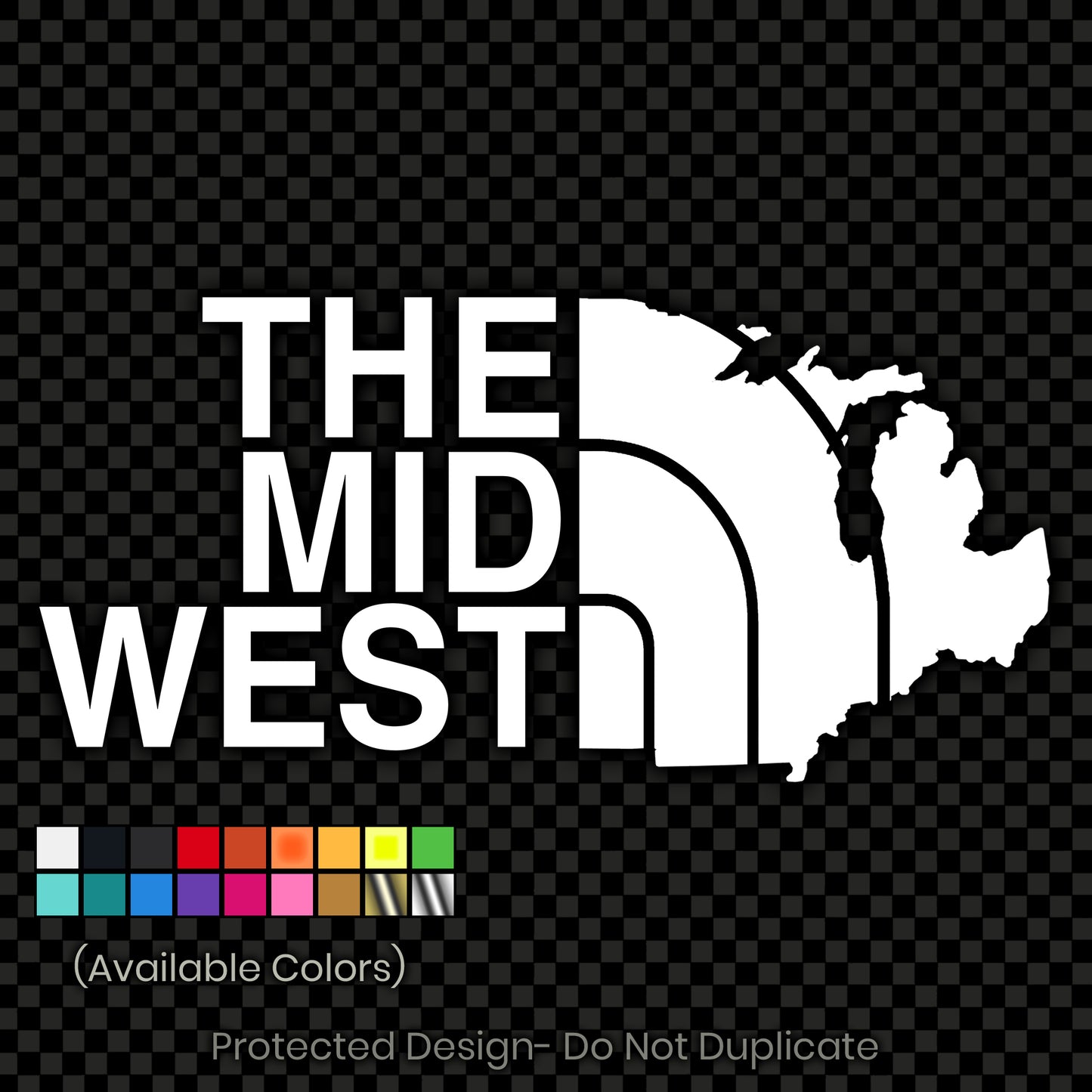 The Mid West Decal