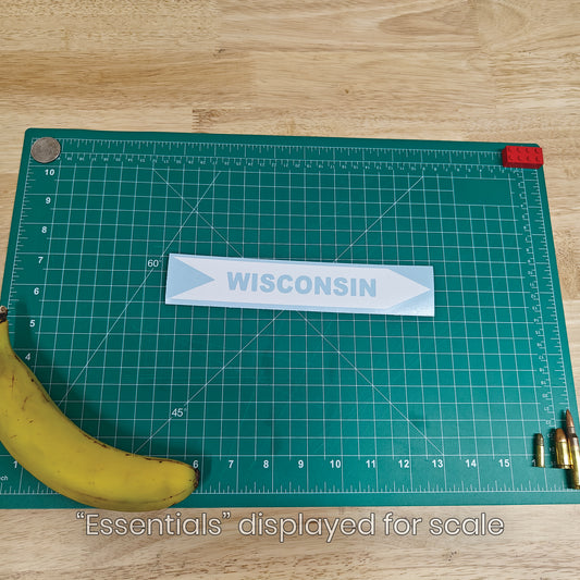 WI Trail Sign Decal