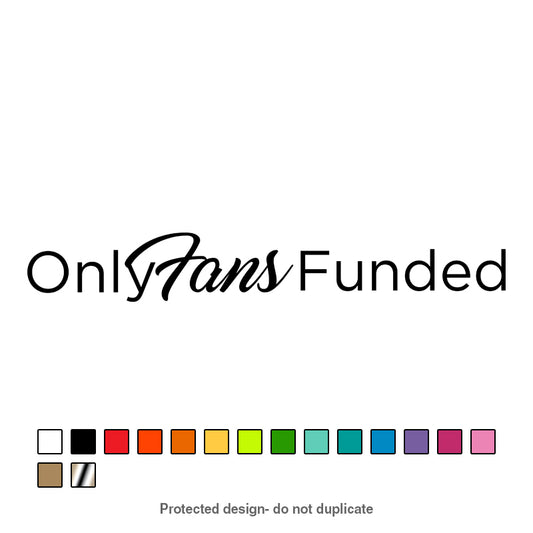 OF Funded Decal
