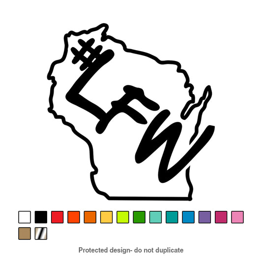 LFW State Logo Decal