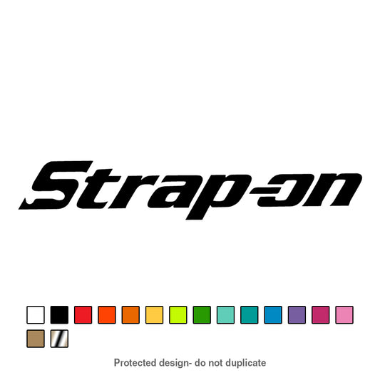 Strap On Decal